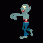 Zombie Video Game Character