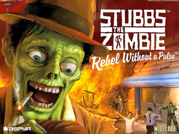 Stubbs the Zombie Video Game Screen