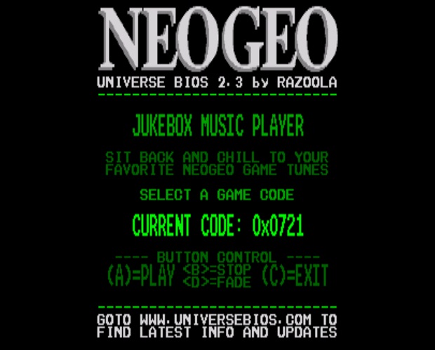 NEO.emu (NeoGeo Emulator)