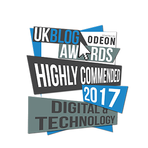 UK Blog Awards - Highly Commended
