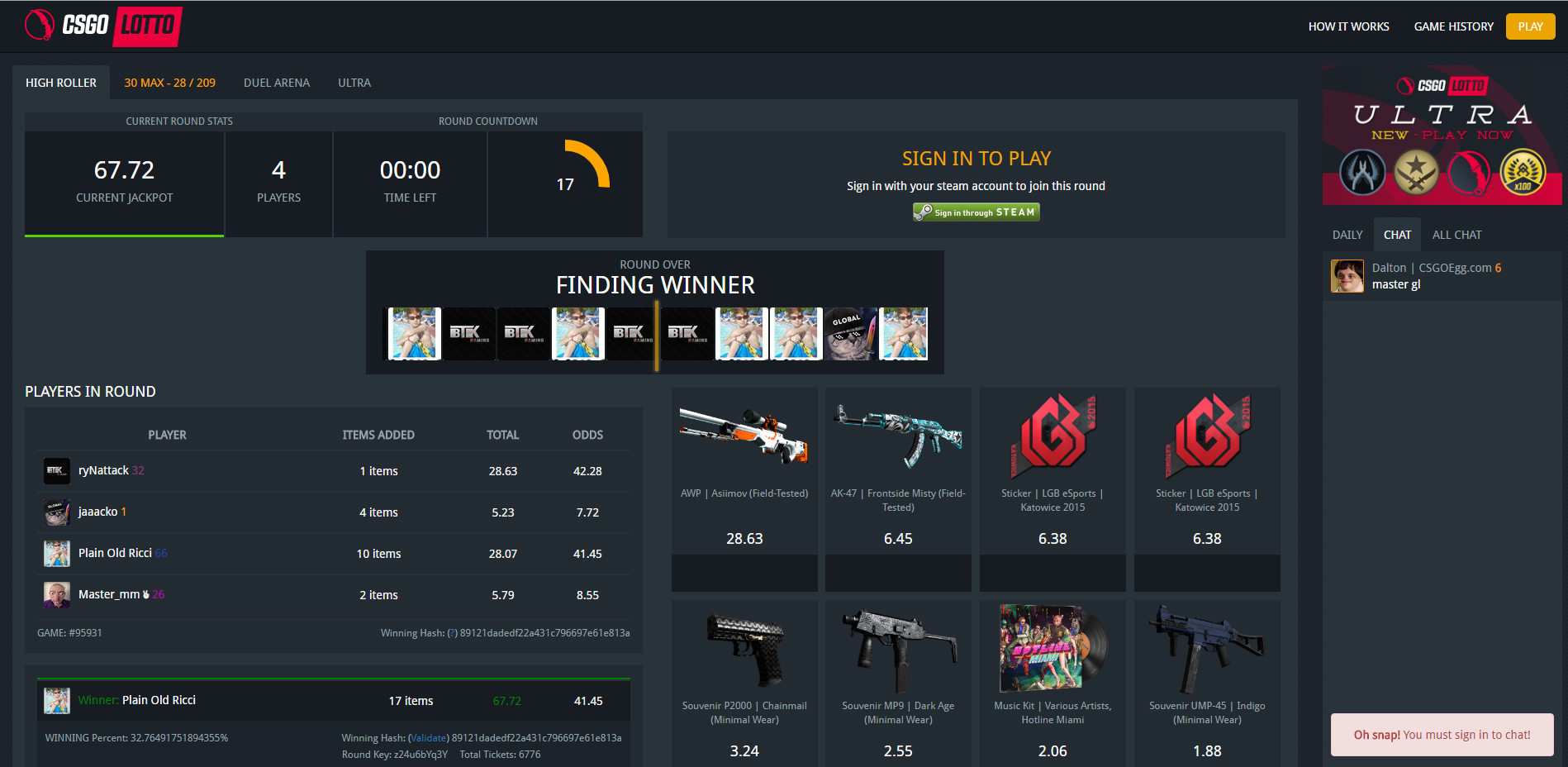 at izle CSGO Roll Gambling 8 ...