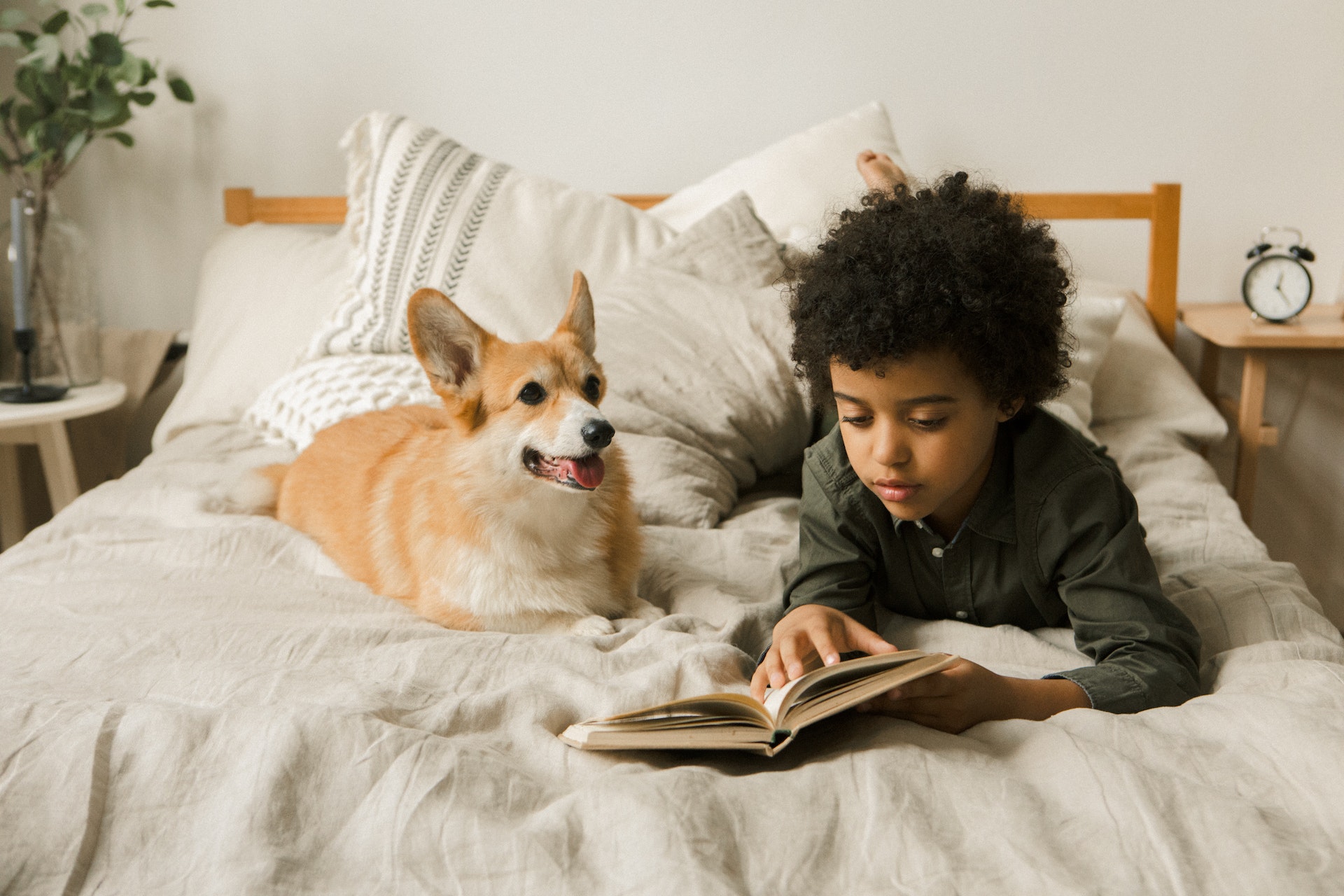 child reading