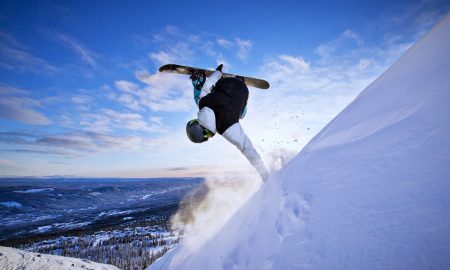 snowboarding