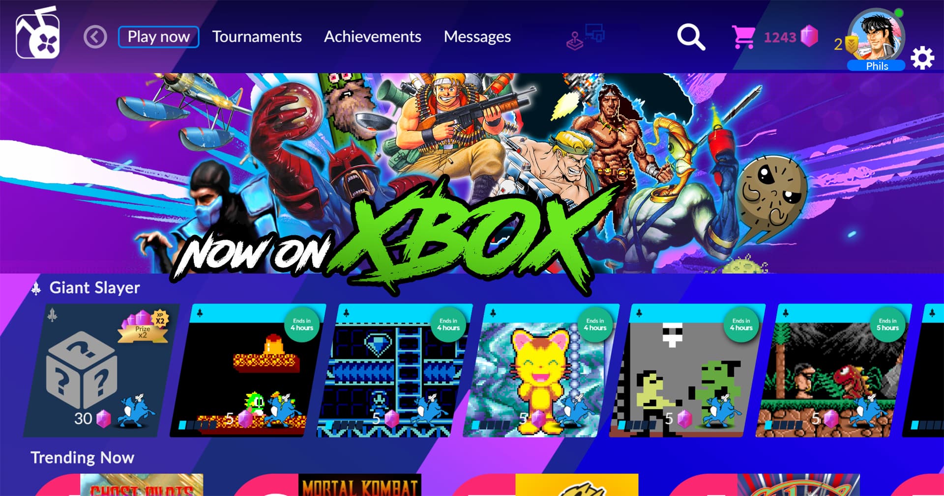Now on Xbox – Antstream