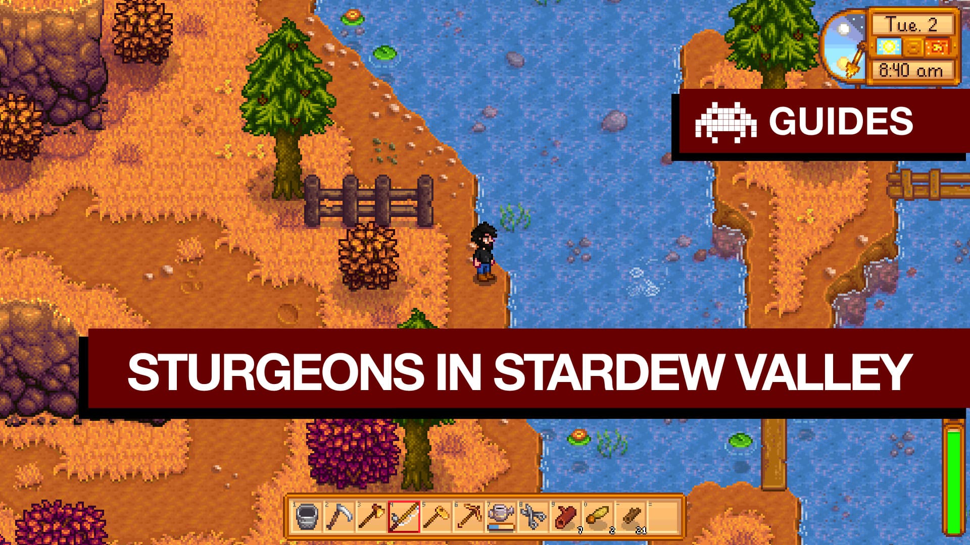 How to Catch Sturgeon in Stardew Valley, Game Guide