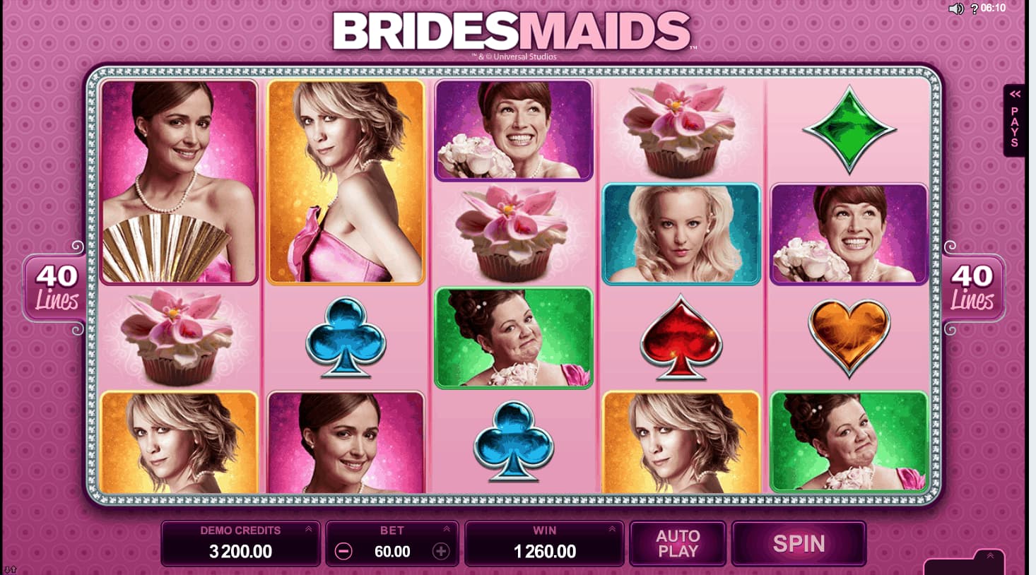 Bridesmaids-Slots