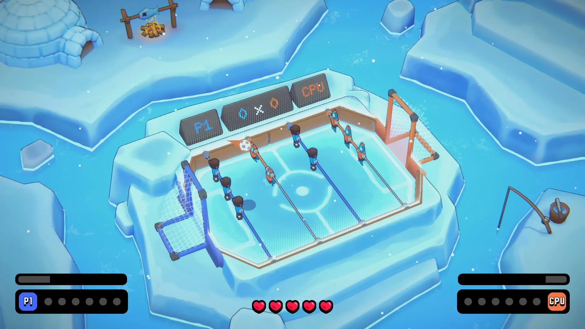 Foosball meets chaos